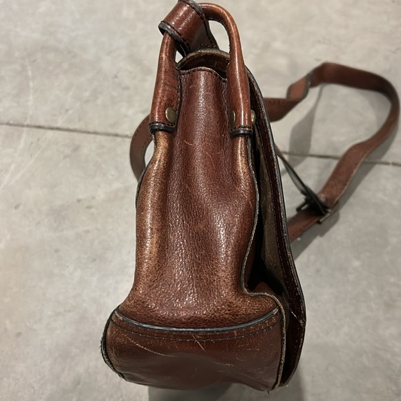Fossil Brown Leather Crossbody Purse - Picture 5 of 8